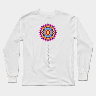 Just Breathe - Yoga and Meditation Long Sleeve T-Shirt